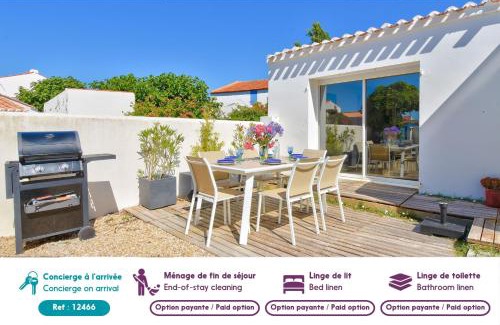 L'Epine Casa | À 800 m de la mer, jolie maison avec jardin pour 7