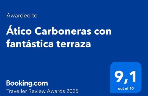 Carboneras Apartamento | Ático Carboneras con fantástica terraza