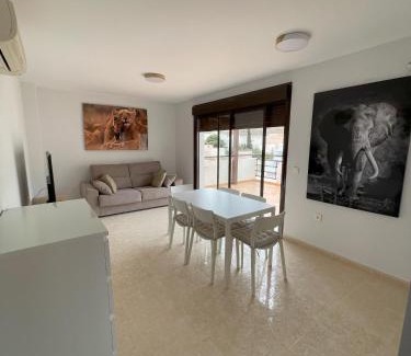 Carboneras Apartamento | Ático Carboneras con fantástica terraza