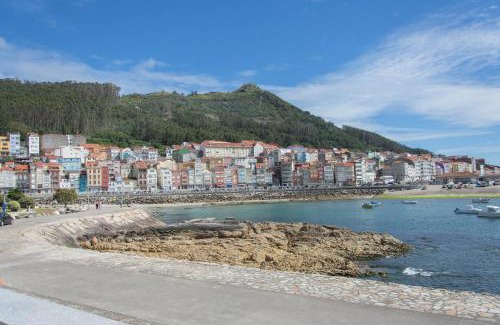 A Guarda Apartamento | Ático en el puerto con vistas al mar