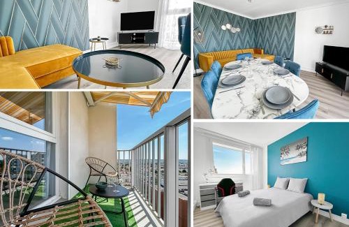 Saint-Etienne-du-Rouvray Apartamento | Élégance et vue panoramique, proche Zenith