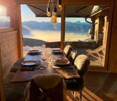 Alpe des Chaux Apartamento | Élégant chalet Haute-crête, ski in ski out, 9 personnes, vues imprenables