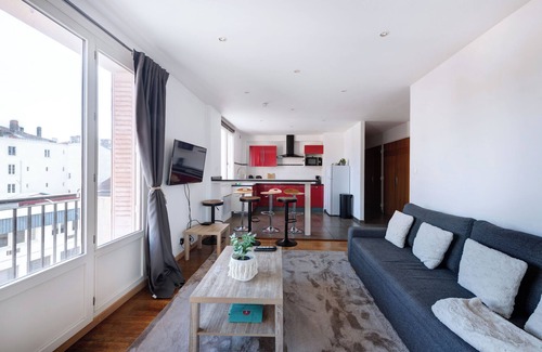 Saint Michel - Mairie Apartamento | Élégant T3 au Cœur de Lyon 7ème