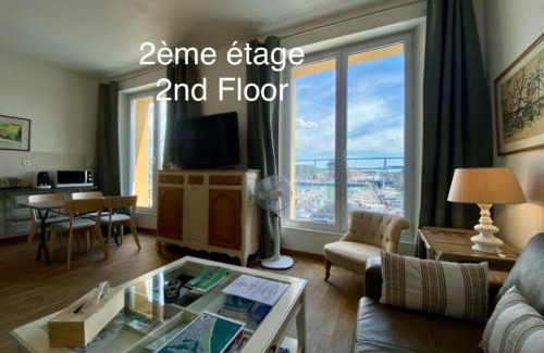 Dieppe Apartamento | Établissement 3 étoiles avec ASCENSEUR, 3 appartements lumineux vue port avec balcon, 200m de la mer, Wifi Fibre, tous service inclus