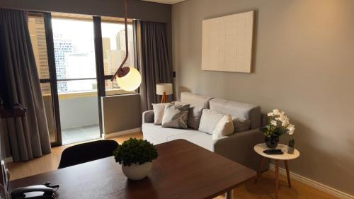 Batel Apartamento | Ótimo apartamento Batel até 4 pessoas! Apartamento em hotel serviço 24h