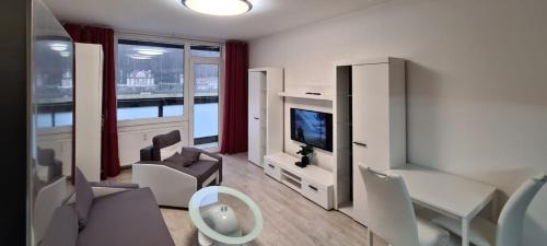 Decin Apartamento | Útulný apartmán v centru, s krásným výhledem, parkování zdarma