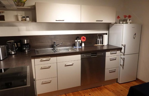 Lauda Apartamento | Übernachten im historischen Badhaus Ganze Wohnung