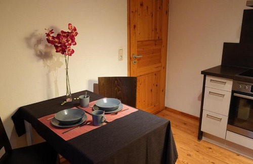 Lauda Apartamento | Übernachten im historischen Badhaus Ganze Wohnung
