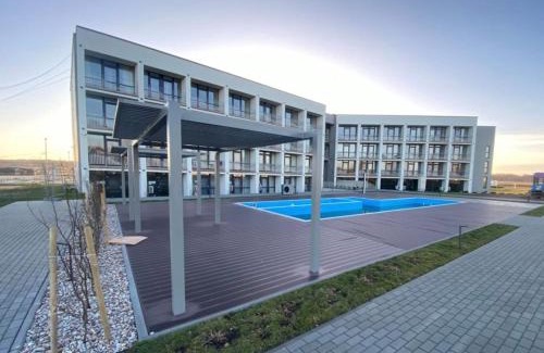 Sventoji Apartamento | Žalia kopa su baseinu, Šventoji