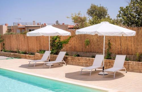 Violi Charaki Casa | Αngélique Pool garden apartment