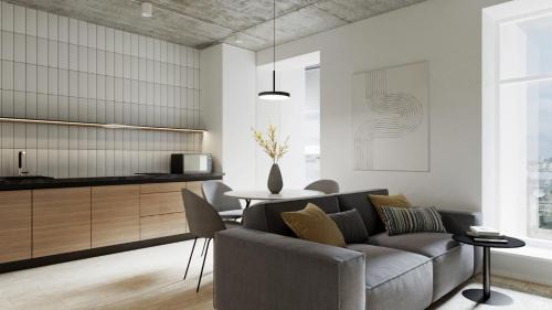 Maliyevtsy Apartamento | Апартаменти-студія, ЦЕНТР, біля Либідь Плаза, включено опалення