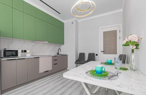 Nur-Sultan Apartamento | Бирюзовая красотка