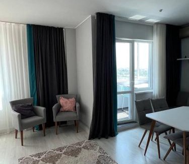 Ulytau District Apartamento | Стильная квартира в Mega Towers