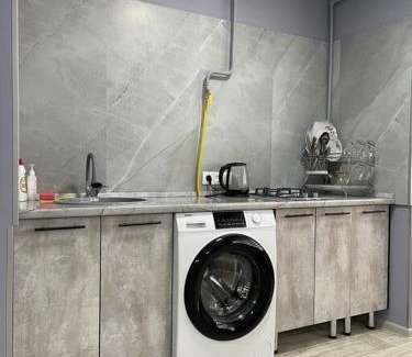 Aktau Apartamento | Студия с видом на море. 1 этаж