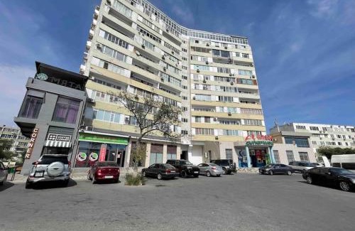 Aktau Apartamento | Студия с видом на море. 1 этаж