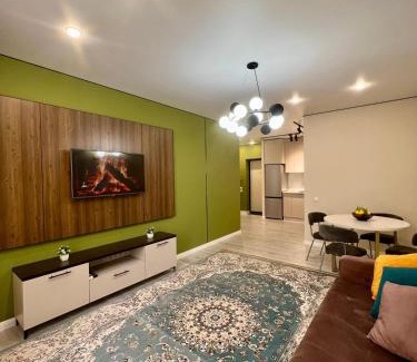 Almaty Apartamento | Уютная квартира в ЖК Rams City- рядом ТРЦ Mega