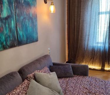 Maskavas Forstate Apartamento | Уютный лофт среди старых парков