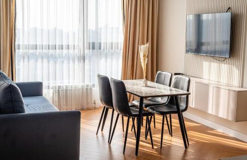 Almaty Apartamento | Элегантная 2-x комнатная квартира в стиле минимализм
