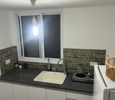 Qiryat Shemona Apartamento | יחידית דיור משופצת עם גינה ומקלט - היחידה בגליל