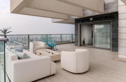 Kiryat Yam Apartamento | פנטאוז עצום נוף עוצר נשימה
