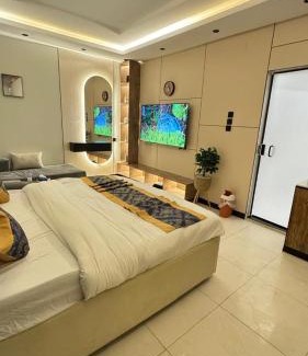 Ghirnatah Apartamento | جلسة جانبية وسرير ماستر