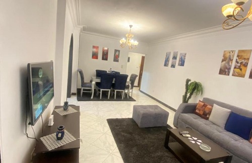 Nasr City Apartamento | شقه مفروشه فندقيه فاخره 150متر مكيفه ومعقمه مكرم عبيد
