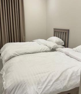 Almajaridah Apartamento | غرفة نوم بسريرين مفرده