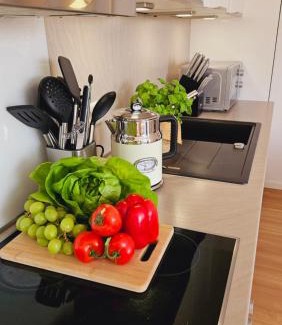 Haffkrug Apartamento | ٤Neu٤Fantastischer Meerblick-Stylish-King Bed-PP