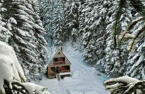 Ambrolauri Chalet De Esquí | ხის სახლი