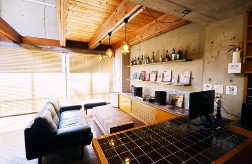 Ryuga Onsen Apartamento | 「まちの隠れ家ペントハウス」ロフトベッド付き!| STAY UWU 003 Penthouse