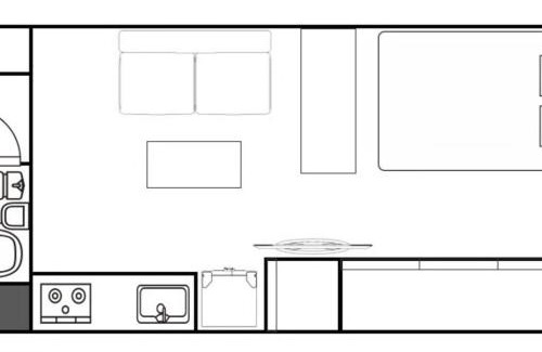 Naka Ward Apartamento | クレストYs千代田7B