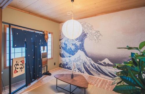 Date Villa | 北海道伊達の海辺ヴィラ 最大7名一棟貸切 ファミリー向け 北斎アート