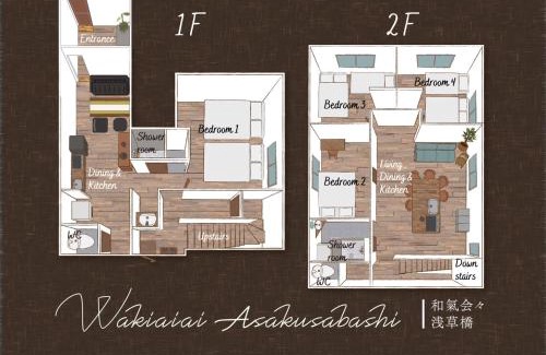 Asakusabashi Apartamento | 和氣会々浅草橋