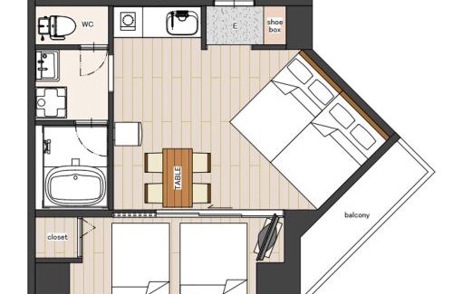 Shikitsuhigashi Apartamento | 大国町・恵美須町駅からすぐのマンション1室/最大8名宿泊可能/新世界が徒歩圏内！