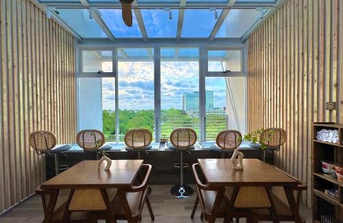 Anping Casa | 安平胡桃民宿-公園景觀泡腳池-免費停車-專屬電梯-烤肉租借