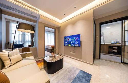 Central Business District Apartamento | 岗厦轻居-深圳福田会展中心岗厦地铁站店