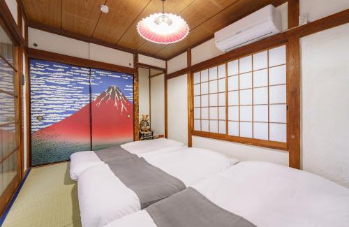 Yachiyo Apartamento | 成田空港直通,駅徒歩11分,浅草直通,58平米,最大10名,和風貸切,日本文化体験,桜,花見,浮世絵