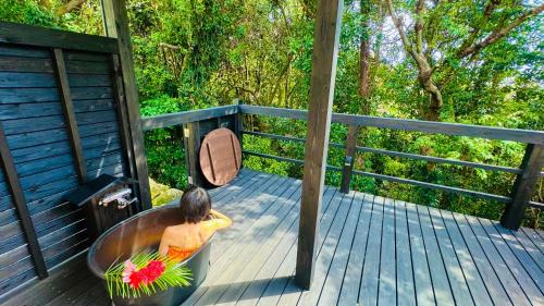 Yakushima Cabina | 森のフェアリー Cottage Morino Fairy All cotage with open-air bath with sea view or river view