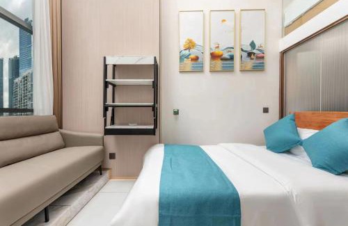 Luohu Apartamento | 深圳华尔曼欢朋酒店公寓 罗湖水贝珠 宝城店