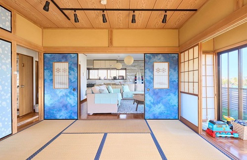 Chosei Apartamento | 滑り台ブランコ砂場のあるペットと過ごせる夕日の美しい宿。