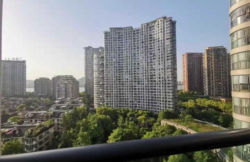 Binjiang Casa | 滨江钱塘江边高层ins少女情侣房(靠近灵隐西湖景区)