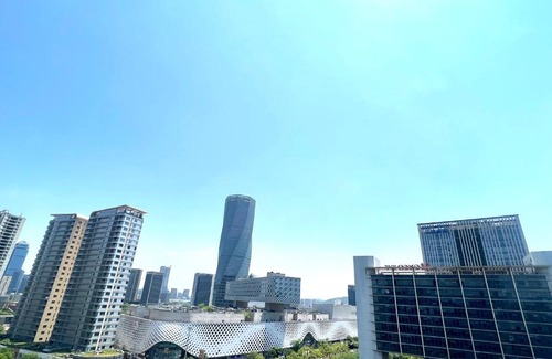Binjiang Casa | 滨江钱塘江边高层ins少女情侣房(靠近灵隐西湖景区)