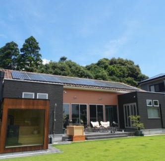 Isumi Casa | 爽やかな風吹き抜けるデザイナーズ邸,螺旋階段,BBQ,サウナCasa SoleLuna