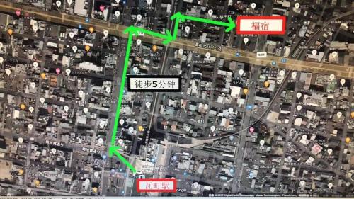 Fukuda Machi Apartamento | 福宿 Fukuinn 201号室