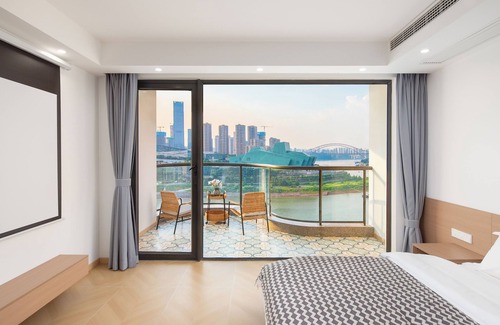 Yuzhong Cama Y Desayuno | 重庆暖余江景民宿 Chongqing Nuanyu River View Hotel