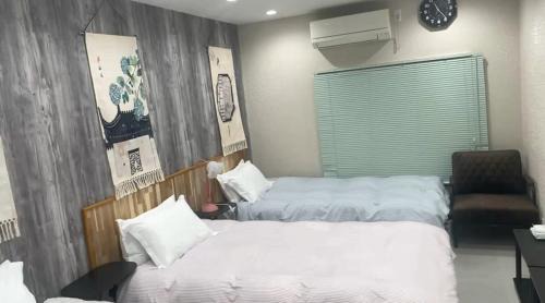 Suminoe Casa | 難波梅田地铁直达距离地铁站步行5分钟双床间私人浴室家庭式民宿
