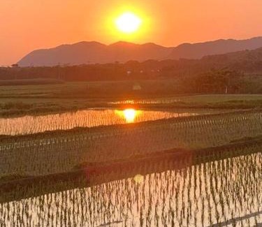 Tateyama Casa | 青と夕日