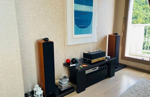Jingwan-dong Apartamento | [북한산 펜트하우스]바베큐&파티&65인치TV&엠프스테레오/주차 무한 가능/구파발역5분