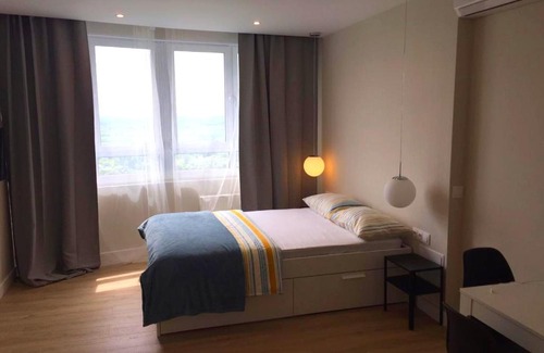 Ufa Apartamento | 002 Аксакова,2 Однокомнатные апартаменты с Джакузи, Кондиционером и Красивым видом из окна