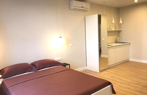 Ufa Apartamento | 002 Аксакова,2 Однокомнатные апартаменты с Джакузи, Кондиционером и Красивым видом из окна